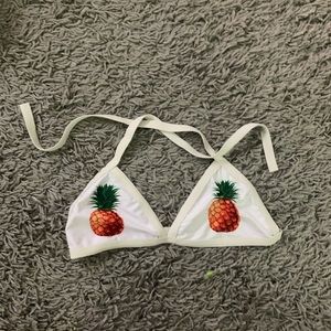 Pineapple bikini top